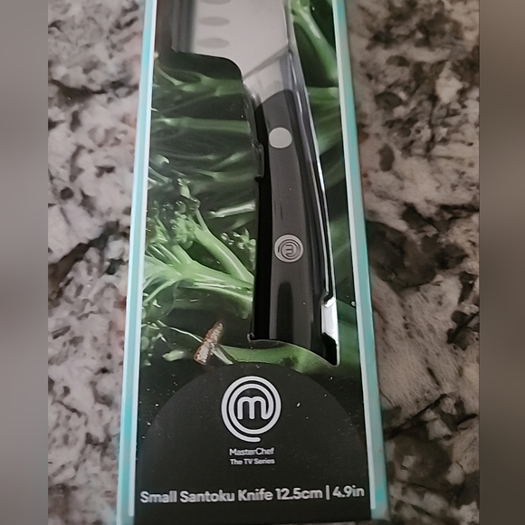 MasterChef The TV Series Small Santoku Stainless Steel Knife NIB - Picture 2 of 3